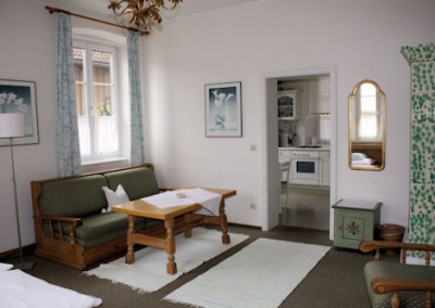 Wohn und Schlafraum Ferienwohnung Sonnenspitz2